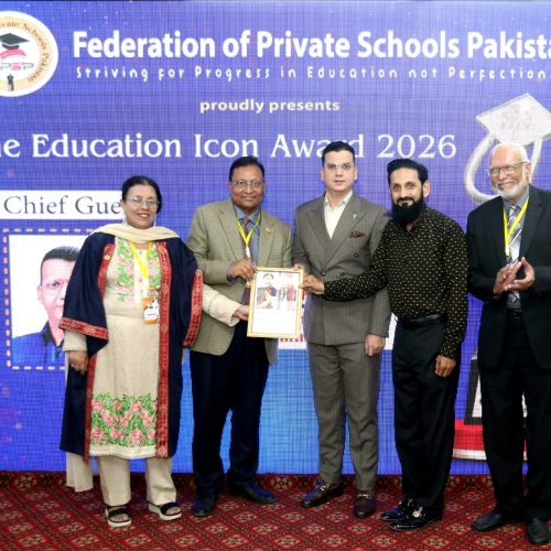FPSP - Federation of Private Schools Pakistan - The Education Icon Award 2026 - 3