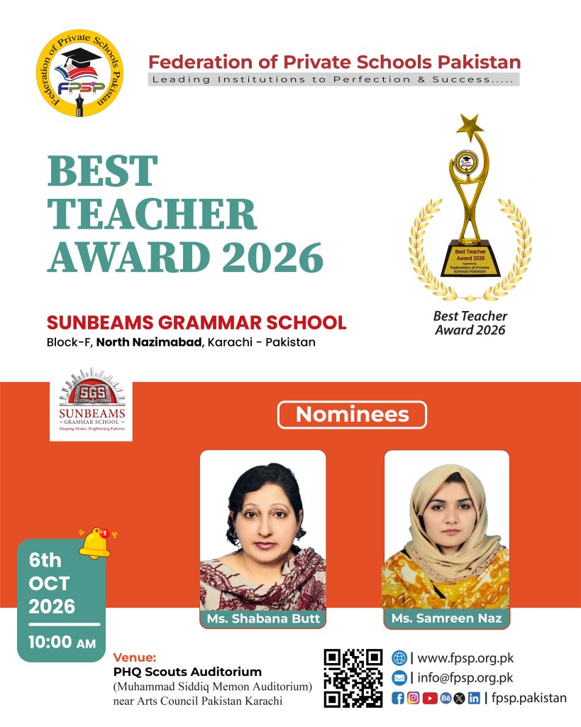 FPSP-Best-Teacher-Award-2026-Sunbeams-Grammar-School-Nominates-Ms.-Shabana-Butt-and-Ms.-Samreen-Naz